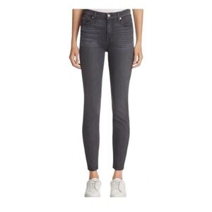 7 For All Mankind Charcoal Skinny Jeans